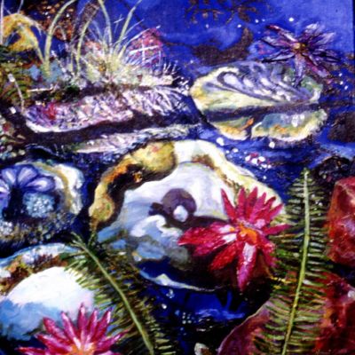 Pond Essence - Acrylic 50 x 50 cm