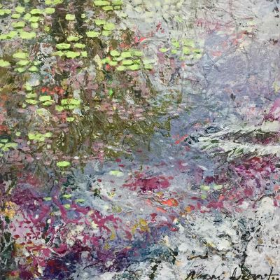 Monet Magic - Acrylic and Collage
30 x 30 cm