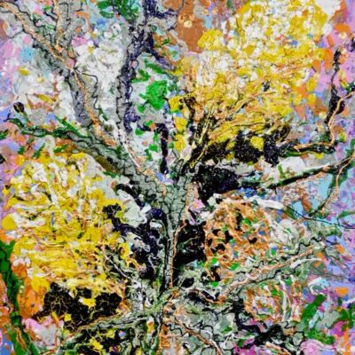 Banksia Bouquet - Acrylic and Collage
20 x 25 cm  $250