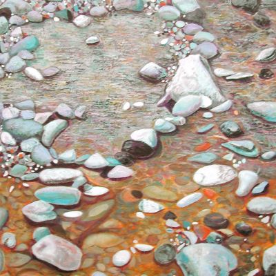 Tongarrio River - Acrylic 90x70 cm